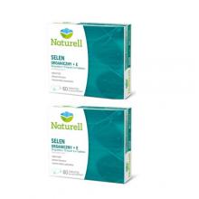 Zestaw Naturell Selen Organiczny + E, 2 x 60 tabl. do ssania