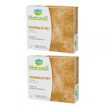Zdjęcie produktu - Zestaw 2x Naturell Witamina K2 MK-7, 60 tabletek
