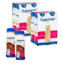 Zestaw 2x SUPPORTAN Drink ananas-kokos, 4x200ml + 2x czekolada, 200ml