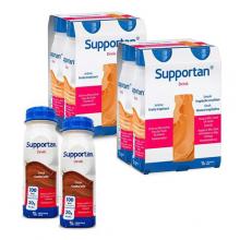 Zestaw 2x SUPPORTAN Drink owoce tropikalne, 4x200ml + 2x czekolada, 200ml