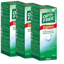 Zestaw 3x Opti-Free Express Płyn do soczewek, 355ml