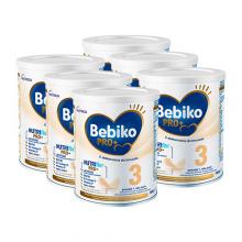 Zestaw Bebiko Pro+ 3 Odżywcza formuła na bazie mleka dla dzieci powyżej 1. roku życia, 6 x 700 g