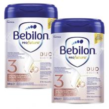 Zestaw Bebilon Profutura Duobiotik 3 Formuła na bazie mleka po 1. roku życia, 2 x 800 g