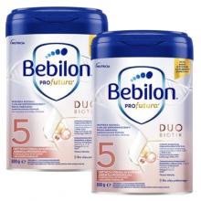 Zdjęcie produktu - Zestaw Bebilon Profutura Duobiotik 5 Formuła na bazie mleka dla przedszkolaka, 2x 800g