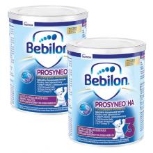 Zdjęcie produktu - Zestaw Bebilon Prosyneo HA 3 Junior Odżywcza formuła na bazie mleka po 1. roku, 2 x 400 g