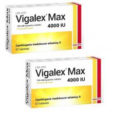 Zestaw BIOFARM Vigalex Max 4000 j.m., 2x 60 tabletek