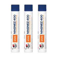 Zdjęcie produktu - Zestaw DOPPELHERZ SHOTS Magnez 400 cytrynian magnezu + witamina B6, 3 x 25 ml