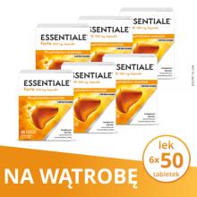 Zestaw ESSENTIALE FORTE 300 mg, 6x 50 kapsułek 