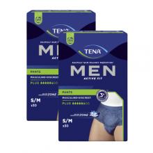 Zdjęcie produktu - Zestaw Majtki chłonne TENA Men Pants Plus M, 30 sztuk x 2 opakowania