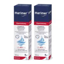 Zdjęcie produktu - Zestaw Marimer Hipertoniczny Spray do nosa, 2 x 100 ml