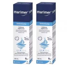 Zdjęcie produktu - Zestaw Marimer izotoniczny spray do nosa, 2 x 100 ml