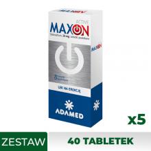 Zdjęcie produktu - Zestaw Maxon ACTIVE 25mg, 5 x 8 tabl. (40tabl)