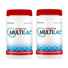 Zdjęcie produktu - Zestaw Multilac, 2 x 50 kaps.