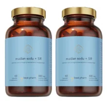 Zdjęcie produktu - Zestaw MyBestPharm Maślan Sodu+ SR, 2 x 60 kaps.