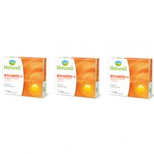 Zestaw NATURELL Beta-karoten + E, 3x60tabl.
