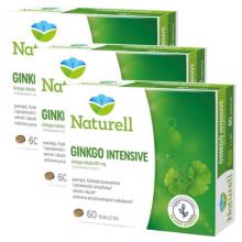 Zdjęcie produktu - Zestaw NATURELL Ginkgo Intensive, 3x60tabletek