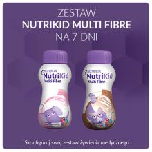Zdjęcie produktu - Zestaw NutriKid Multi Fibre na 7 dni (16 butelek x 200ml)