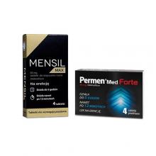 Zestaw Permen Med Forte 50mg, 4 tabl.powl. + Mensil Max 50mg, 4 tabl.