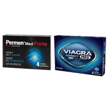 Zestaw Permen Med Forte 50mg, 4tabl.powl. + Viagra Connect Max 50mg, 4tabl.powl.