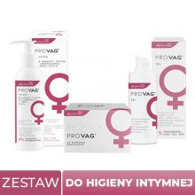 Zestaw PROVAG Emulsja, 300ml + kapsułki doustne, 40szt. + żel intymny, 30g