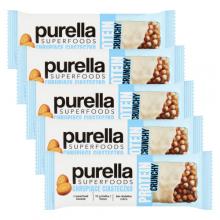 Zdjęcie produktu - Zestaw PURELLA Protein Bar Baton proteinowy chrupiące ciasteczko, 5 x 45 g