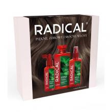 Zdjęcie produktu - Farmona Radical Zestaw Odżywka wzmacniająca, 100 ml + Szampon wzmacniający do włos&oacute;w wypadających, 400 ml + Mgiełka do włos&oacute;w wypadających, 200 ml
