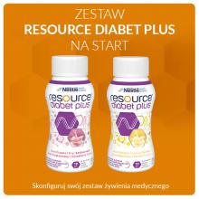 Zdjęcie produktu - Zestaw Resource Diabet Plus na start (8 butelek x 200ml)
