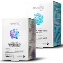 Zestaw Revolife Collagen & Hyaluron Booster, 90 kaps. + HairSkinNails (re)Booster, 60 kaps.