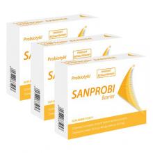 Zdjęcie produktu - Zestaw SANPROBI Barrier, 3 x 40 kapsułek