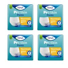 Zdjęcie produktu - Zestaw TENA PANTS Normal ProSkin Medium Majtki chłonne, 4x30 sztuk