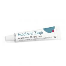 Zdjęcie produktu - ZIAJA Aciclovir krem 0,05 g/g, 5 g 