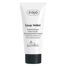 Zdjęcie produktu - ZIAJA KOZIE MLEKO Krzemionkowy Micro-scrub do oczyszczania twarzy, 75ml