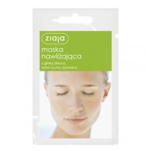 Zdjęcie produktu - ZIAJA Maska nawilżająca z glinką zieloną, 7ml