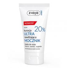 Zdjęcie produktu - Ziaja Med Kuracja ultranawilżająca Mocznik 20% Maska do st&oacute;p, 75 ml