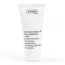 Zdjęcie produktu - ZIAJA PRO krem złuszczający 5% kwas migdałowy + AHA, 50ml