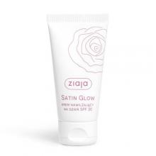 Zdjęcie produktu - Ziaja Satin Glow Krem nawilżający na dzień SPF30, 50 ml