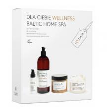 Zdjęcie produktu - ZIAJA Zestaw WELLNESS BALTIC HOME SPA lekki krem nawilżająco-liftingujący do twarzy, 50ml + żel pod prysznic, 500ml + średnioziarnisty peeling do ciała, 300ml + odżywczo-nawilżający krem do ciała, 300ml
