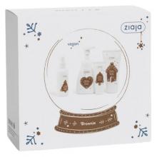 Zdjęcie produktu - Ziaja Zestaw świąteczny Brownie: Żel pod prysznic, 160 ml + Pianka do mycia, 250 ml + Mgiełka do ciała, 100 ml + Krem do rąk, 50 ml