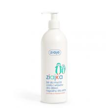Zdjęcie produktu - ZIAJA ZIAJKA Żel do mycia i włos&oacute;w dla dzieci (pingwinki), 400ml