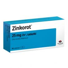 Zdjęcie produktu - Zinkorot 0,025 g Zn2+ 20 tabletek