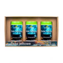 Zdjęcie produktu - Proherbis Zioła jelitowe. Zestaw 3 x 100 g