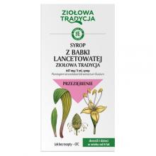Zdjęcie produktu - Ziołowa Tradycja Syrop z babki lancetowatej, 125 g