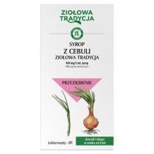 Zdjęcie produktu - Ziołowa Tradycja Syrop z cebuli, 125 g KR&Oacute;TKA DATA  31.08.2026