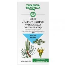 Zdjęcie produktu - Ziołowa Tradycja Syrop z sosny i kopru włoskiego, 125 g