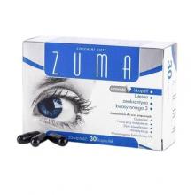 Zdjęcie produktu - Zuma witaminy wspomagające zmęczone oczy - 30 kapsułek