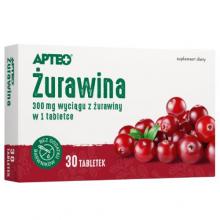 Zdjęcie produktu - APTEO Żurawina, 30 tabletek