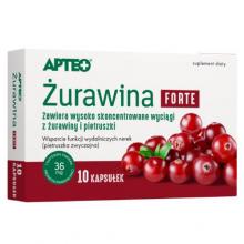 Zdjęcie produktu - APTEO Żurawina Forte, 10 kapsułek