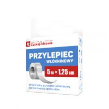 Zdjęcie produktu - ZYSKAJ ZDROWIE Przylepiec wł&oacute;kninowy 5 m x 1,25 cm, 1 szt.