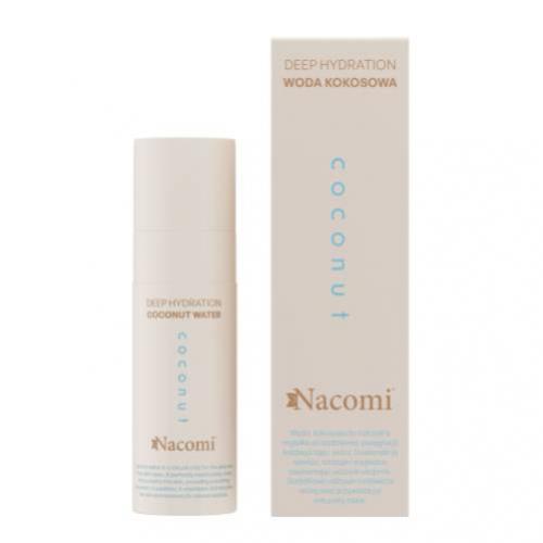 Miniaturka artykułu - NACOMI Deep hydration Coconut Woda kokosowa, 100ml KR&Oacute;TKA DATA 30.09.2026