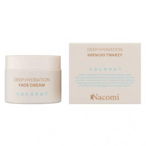 Miniaturka artykułu - NACOMI Deep hydration Coconut Krem do twarzy, 40ml